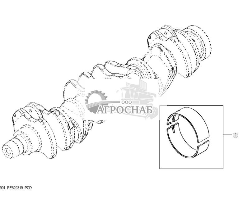 9901 Комплект коренных подшипников - ST130110 134.jpg